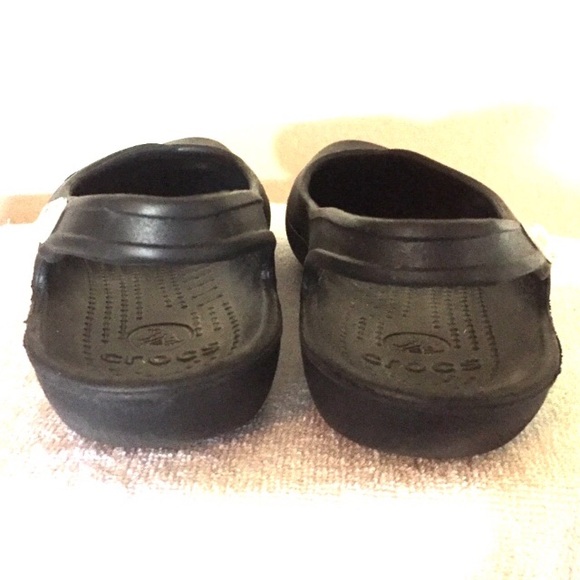 🚫SOLD🚫Black crocs slingbacks - Picture 4 of 5